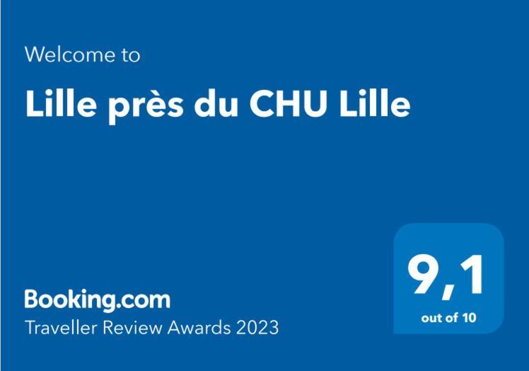 Lille Pres Du Chu Lille Apartman Kültér fotó